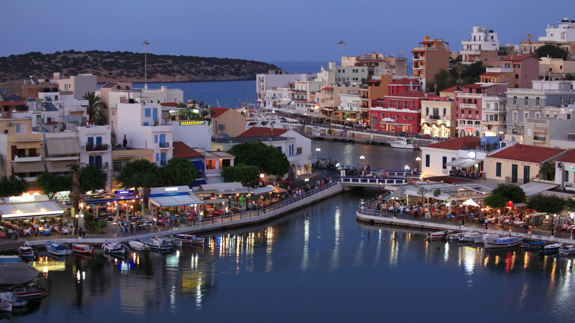 Agios Nikolaos In The Beautiful Mirabello Of Lasithi, Crete