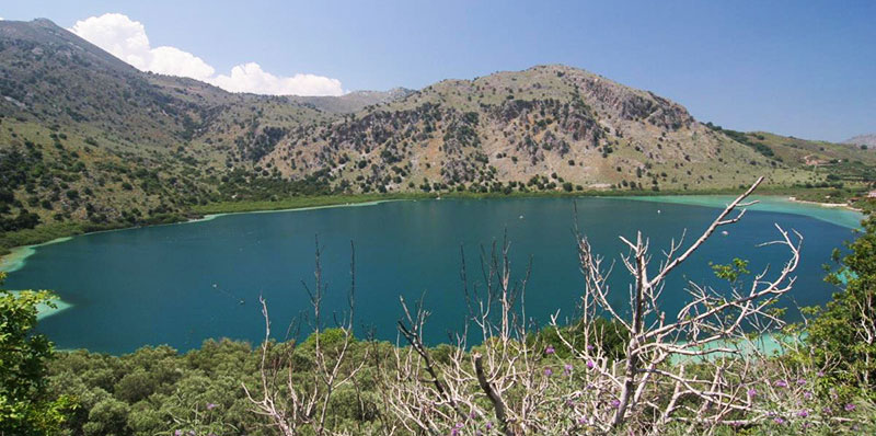 Kournas In Chania And Its Famous Natural Lake