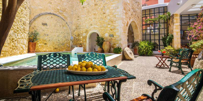 The Venetian Village Of Maroulas In Rethymnon, Crete