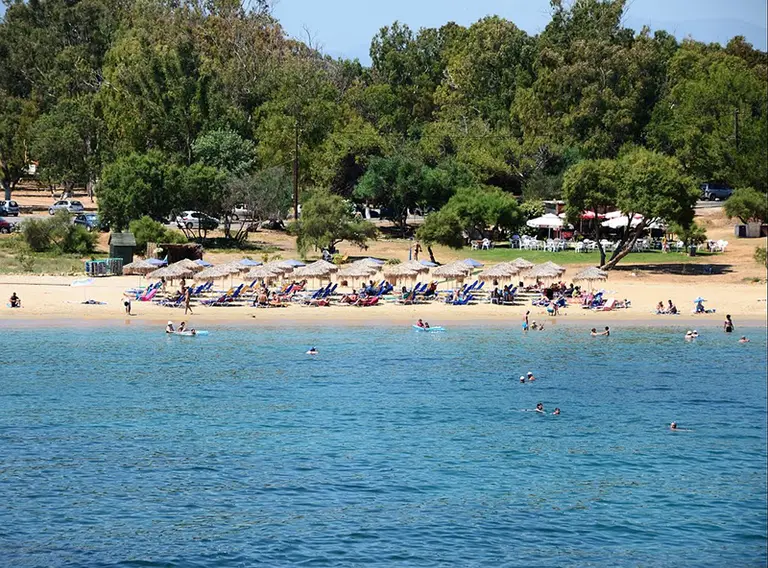 Agioi Apostoloi one of the Blue Flag Cretan Beaches
