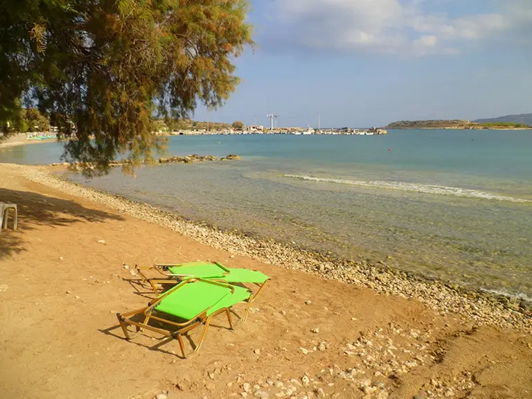 Sosorides Beach next to Marathi Beach In Crete