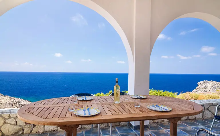 villa crete scenery views