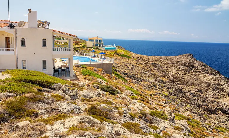 villa in crete chania