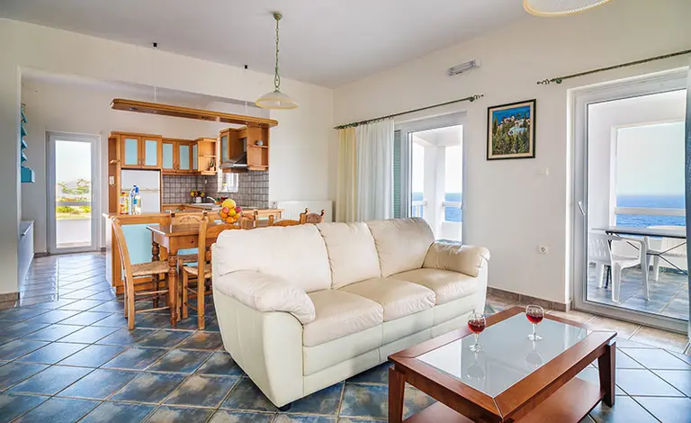 villa penelope interior chania crete