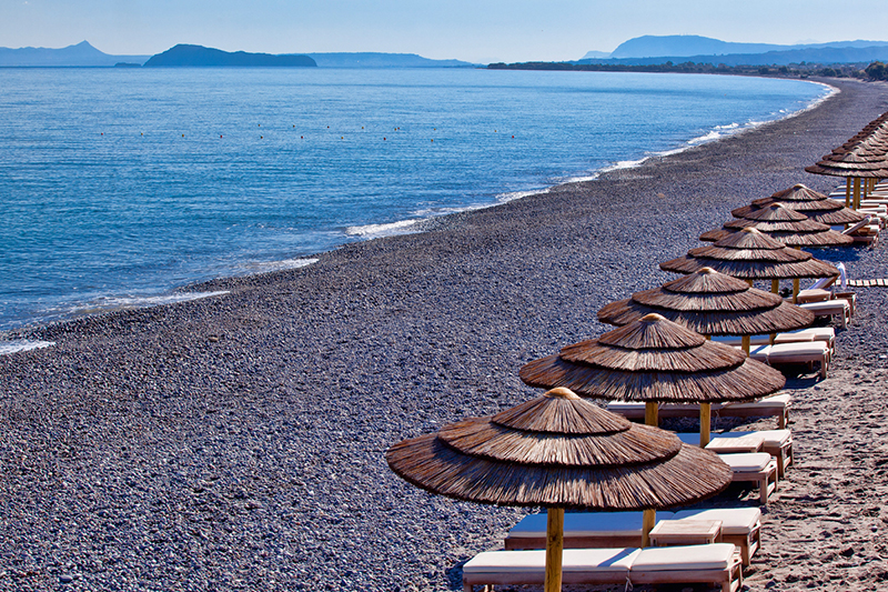 Agia Marina, the Family Beach West of Chania