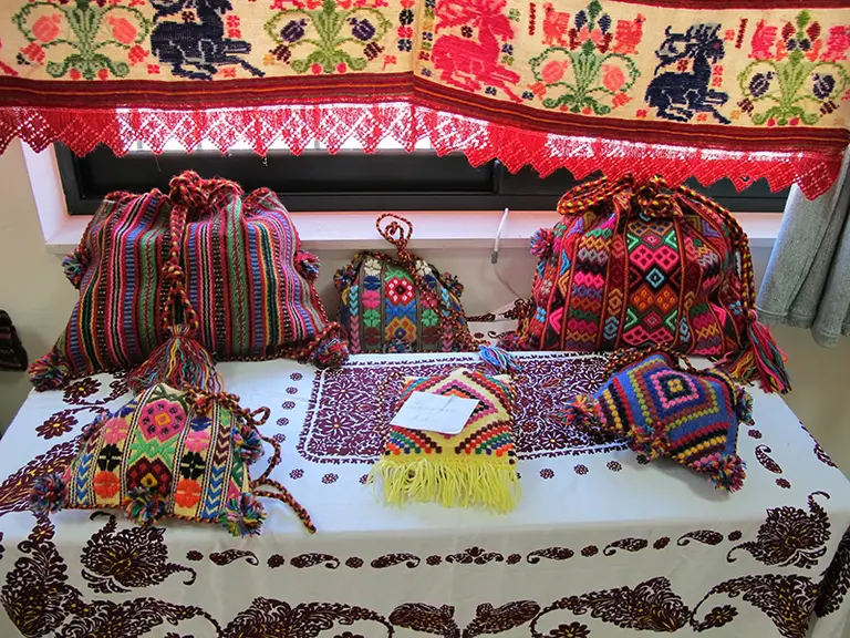 Cretan emboidered needlecrafts