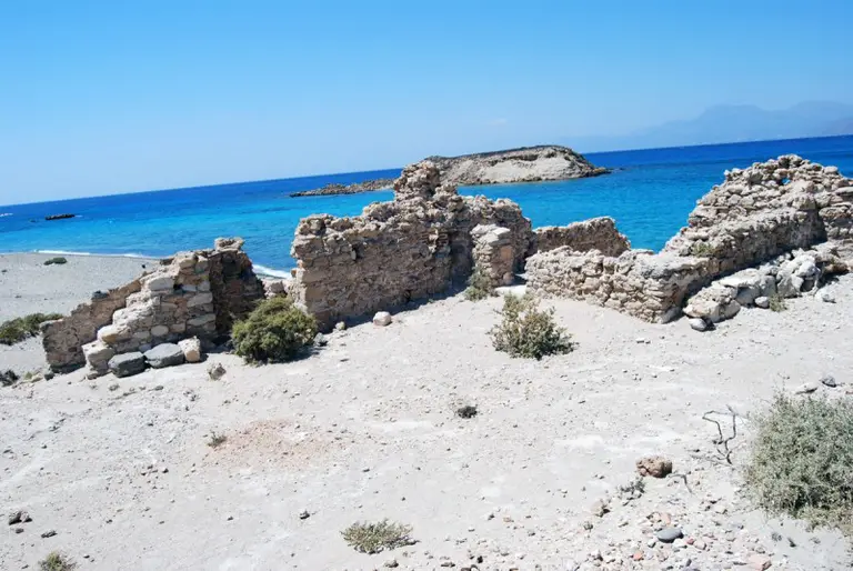 The Minoan archaeological site in Koufonisi
