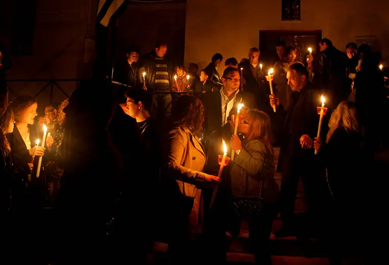 The silent light -Easter in Crete