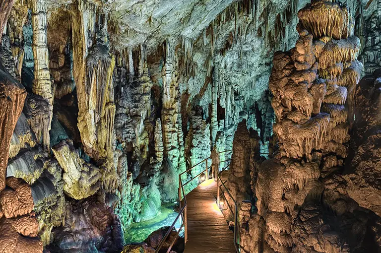 The impressive cave of Dikteon Andron