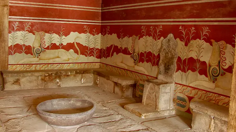 The Throne Room in Knossos