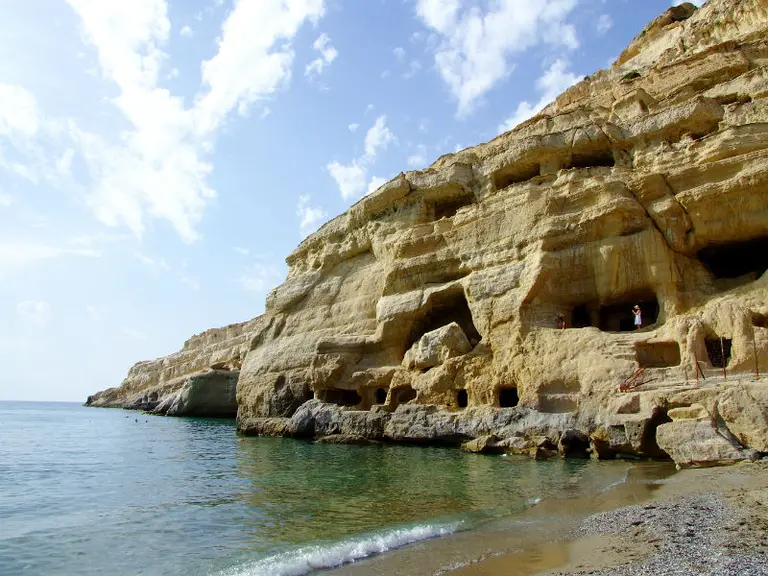 Matala Beach - Villas In Crete